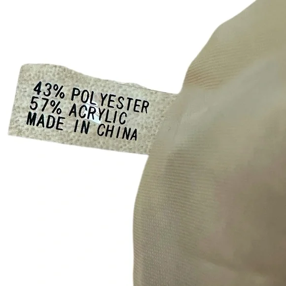 MAC White & Silver Tweed Cosmetics Case Clutch - Picture 8 of 9